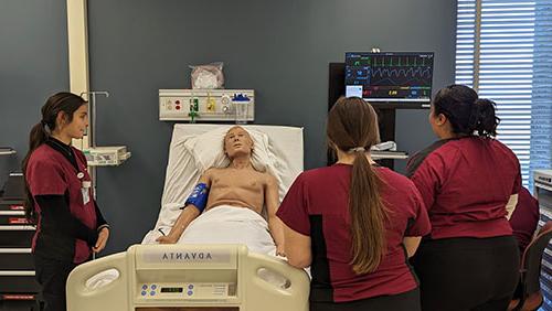 Students in SIM Lab